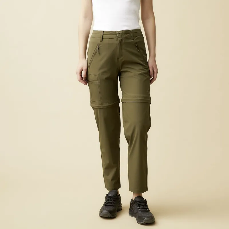 MOUNTAIN GEAR - Pantal�n Trekking Mujer 2 En 1 Mountain Gear