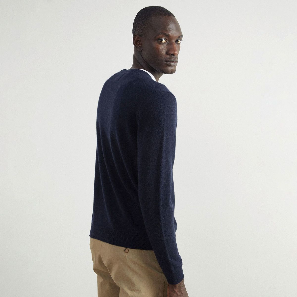 WOLF&HANK - Chompa 100% Cashmere Hombre Wolf&Hank