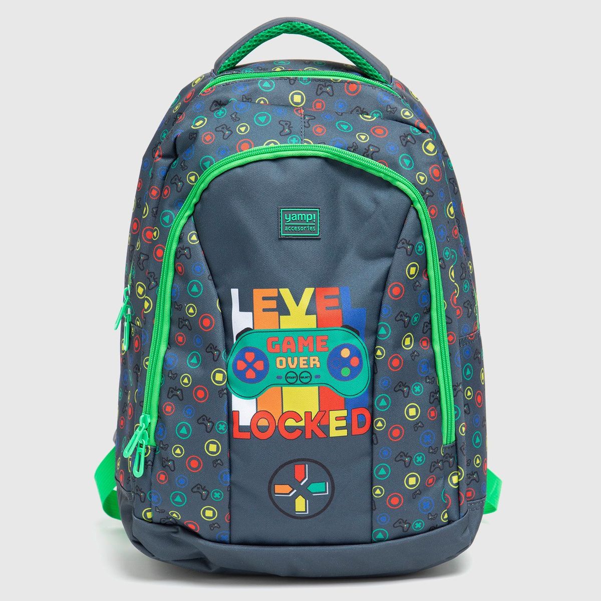 YAMP - Set Mochila Escolar Infantil + Lonchera + Cartuchera + Bolso Yamp