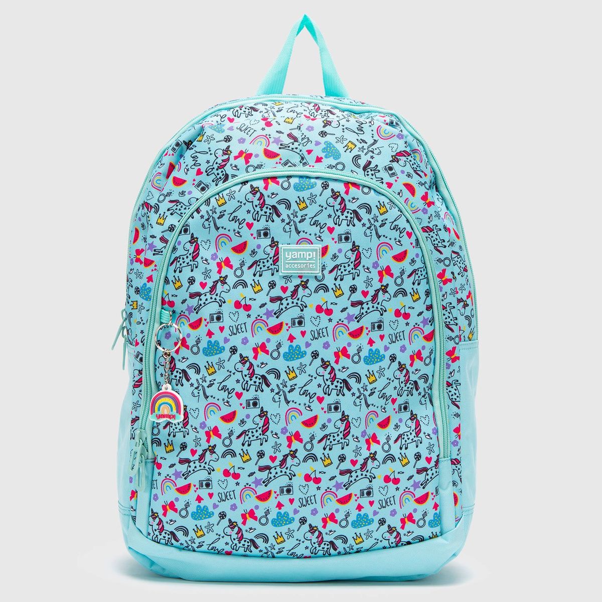 YAMP - Set Mochila Escolar Infantil + Lonchera + Cartuchera + Utiles Escolares Yamp