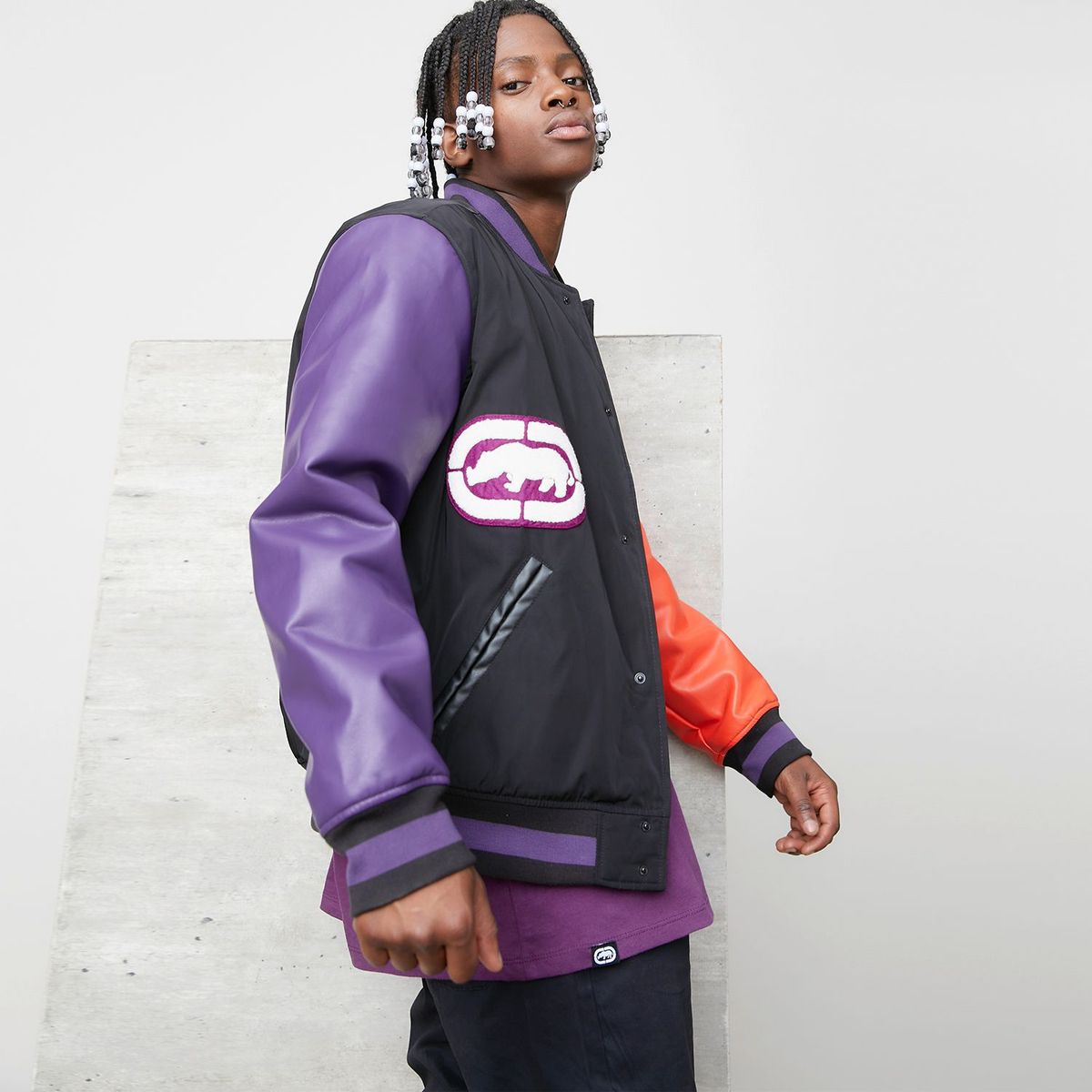 ECKO - Casaca Tela Oversize Hombre Ecko