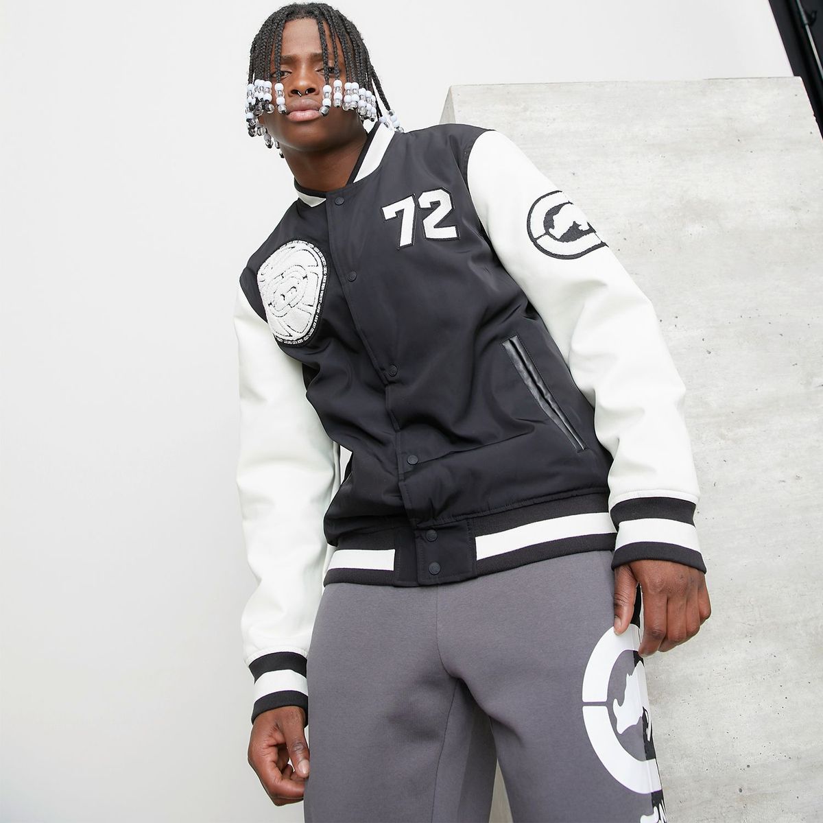 ECKO - Casaca Tela Oversize Hombre Ecko