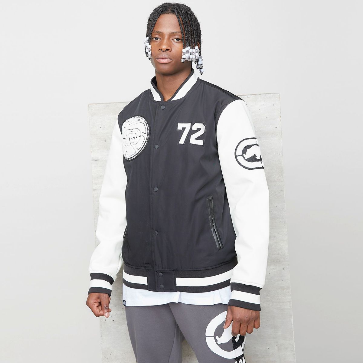 ECKO - Casaca Tela Oversize Hombre Ecko