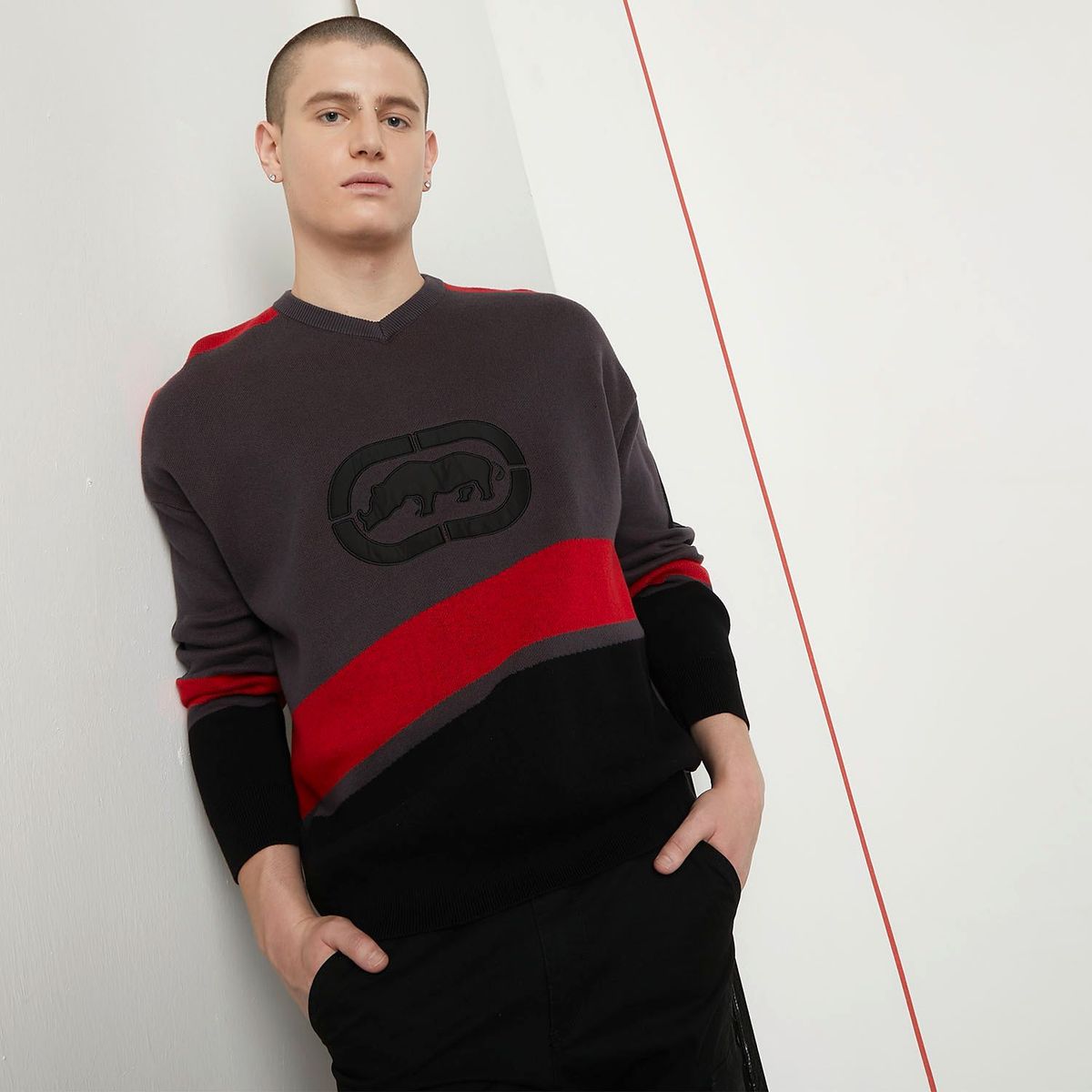 ECKO - Polera Oversize Hombre Ecko