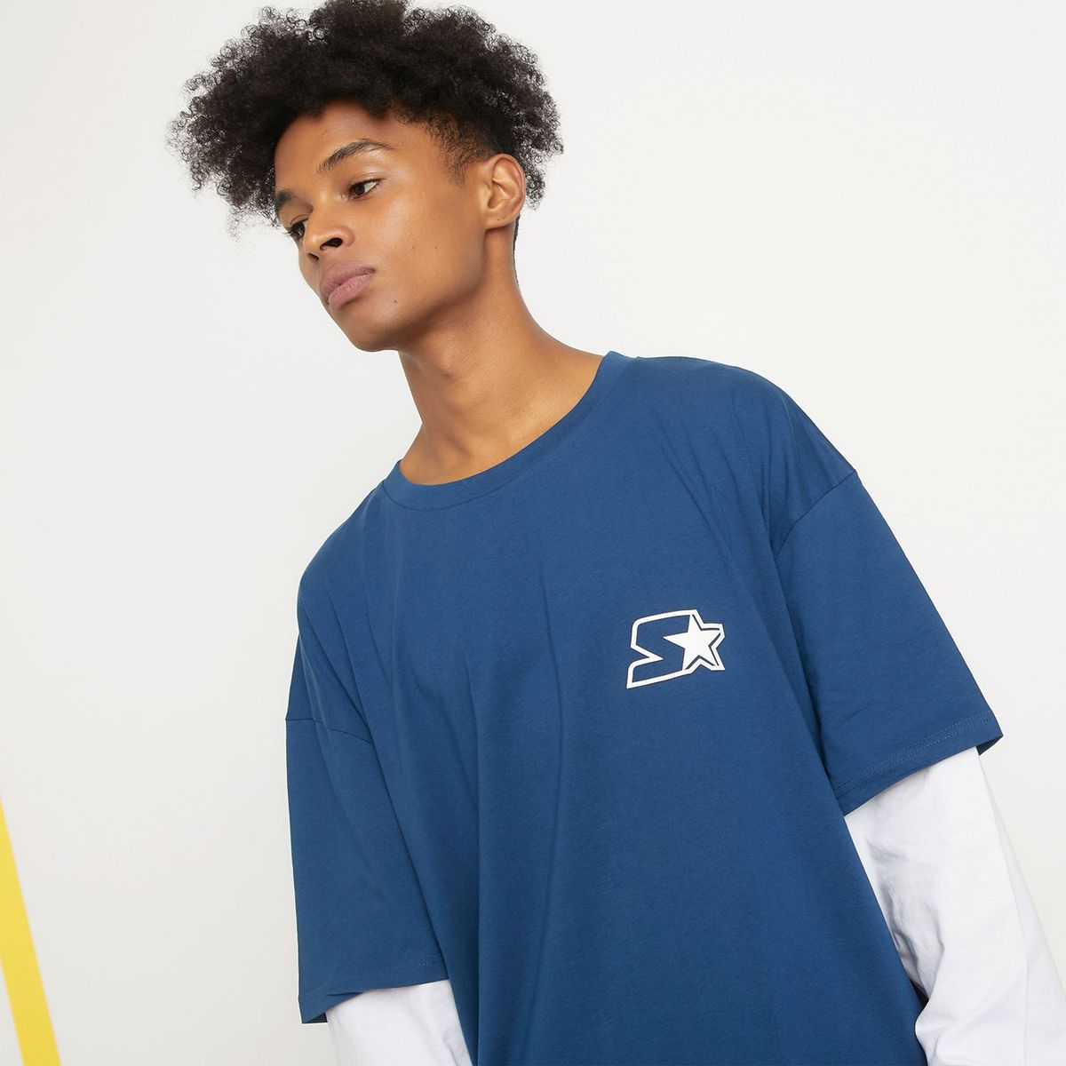 STARTER - Polo Oversize Manga Larga Hombre Starter