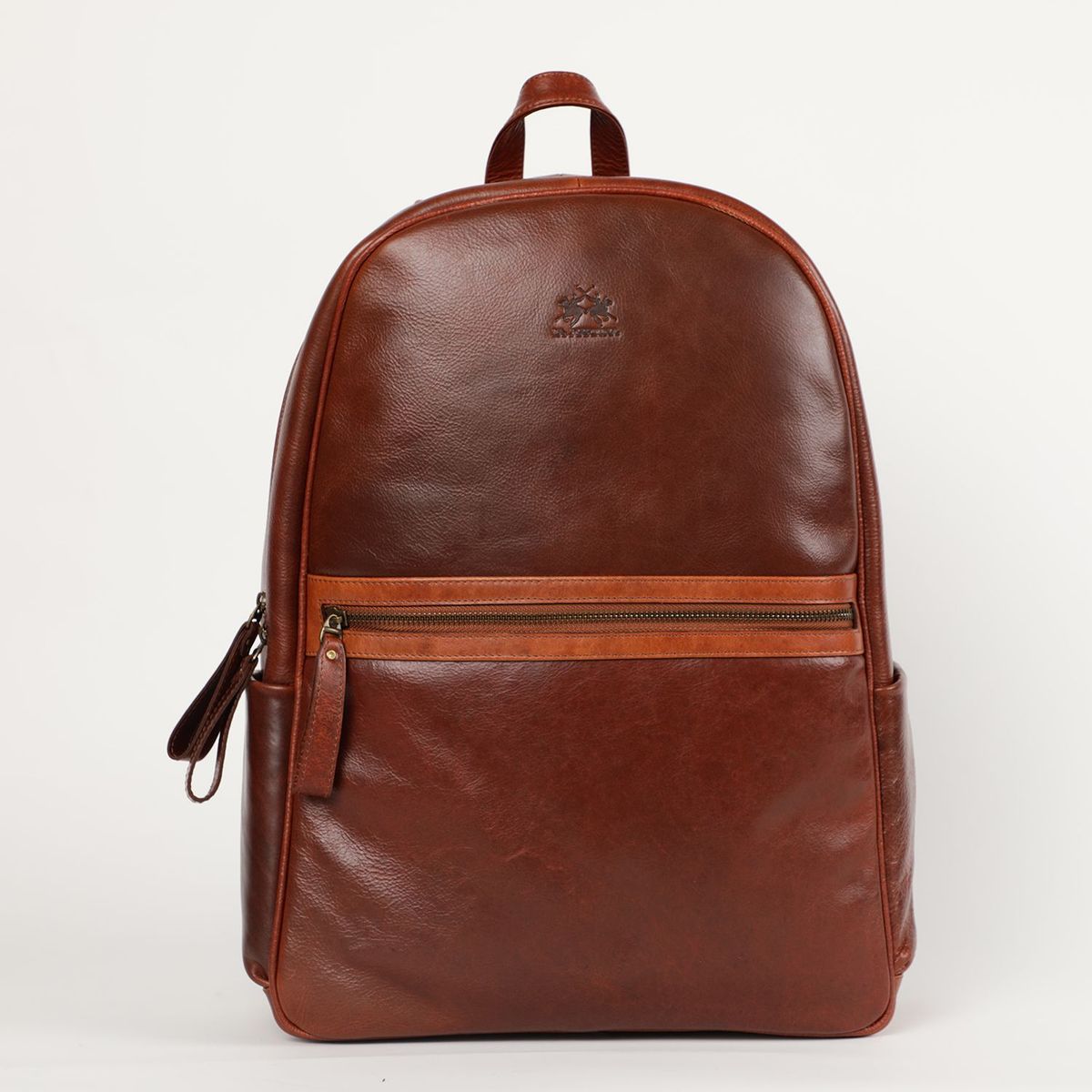 LA MARTINA - Mochila 100% Cuero Hombre La Martina