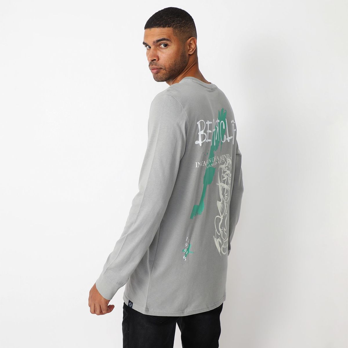 BEARCLIFF - Polo Manga Larga Hombre Bearcliff