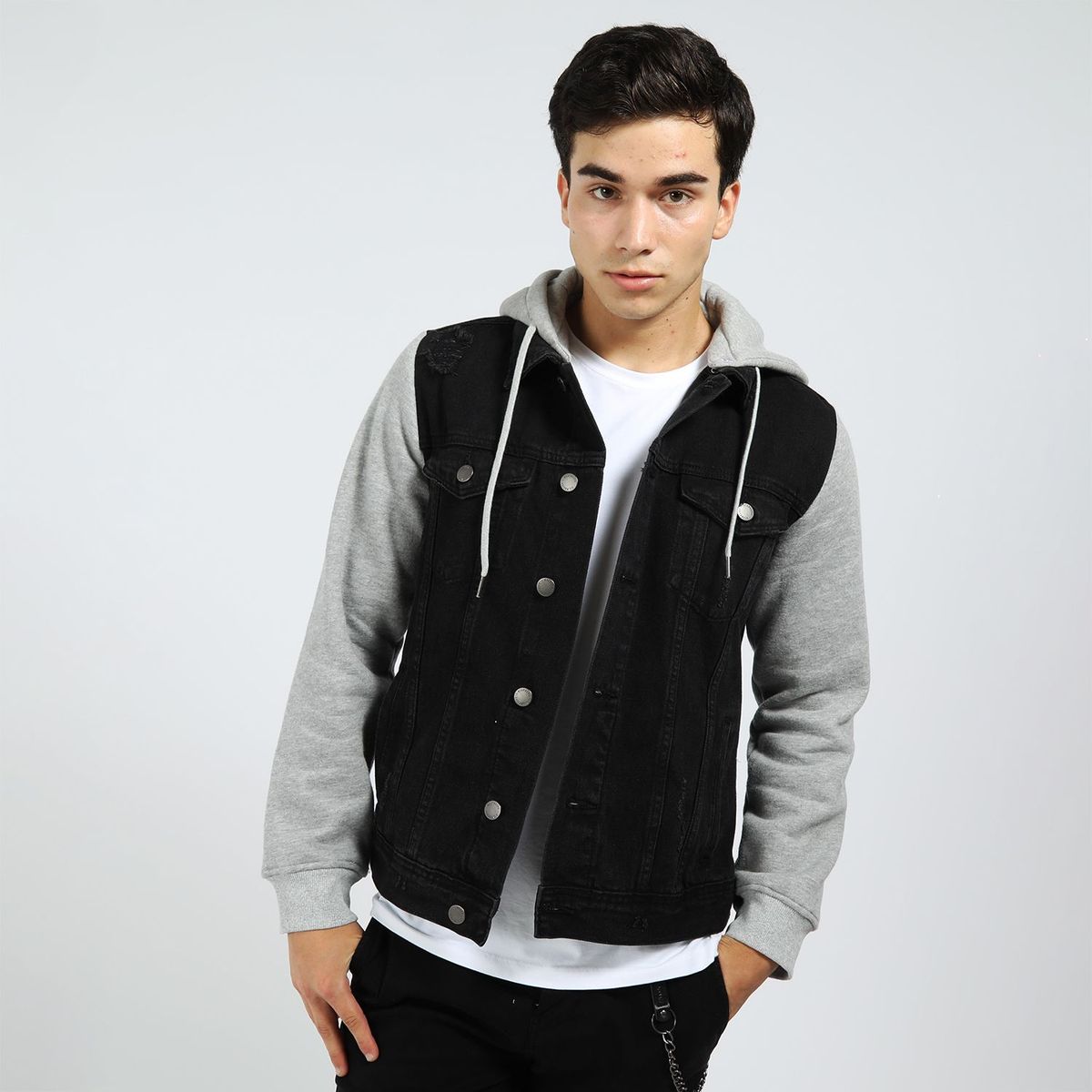 BEARCLIFF - Casaca Jean Hombre Bearcliff