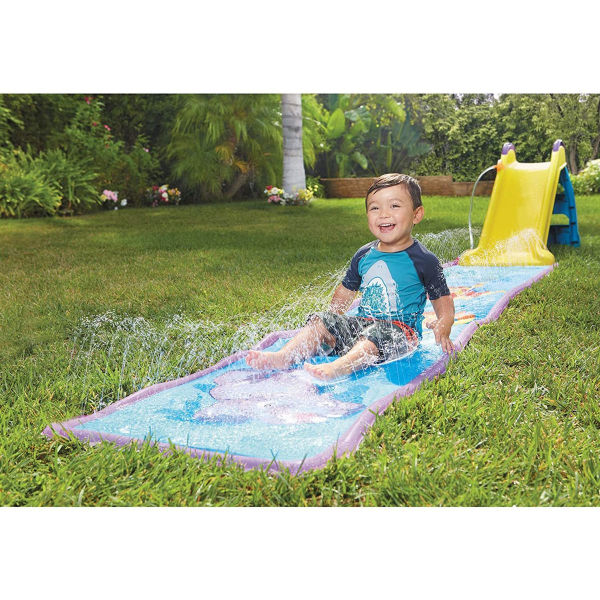 LITTLE TIKES - Tobogán Mi Primer Resbalón Con Alfombra Agua Little Tikes