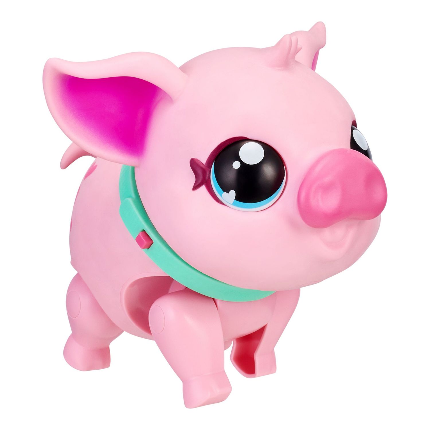 Mascota Cerdito Interactivo Little Live Pets Con Correa Y Sonido