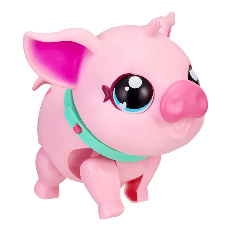 LITTLE LIVE PETS - Mascota Cerdito Interactivo Little Live Pets Con Correa Y Sonido