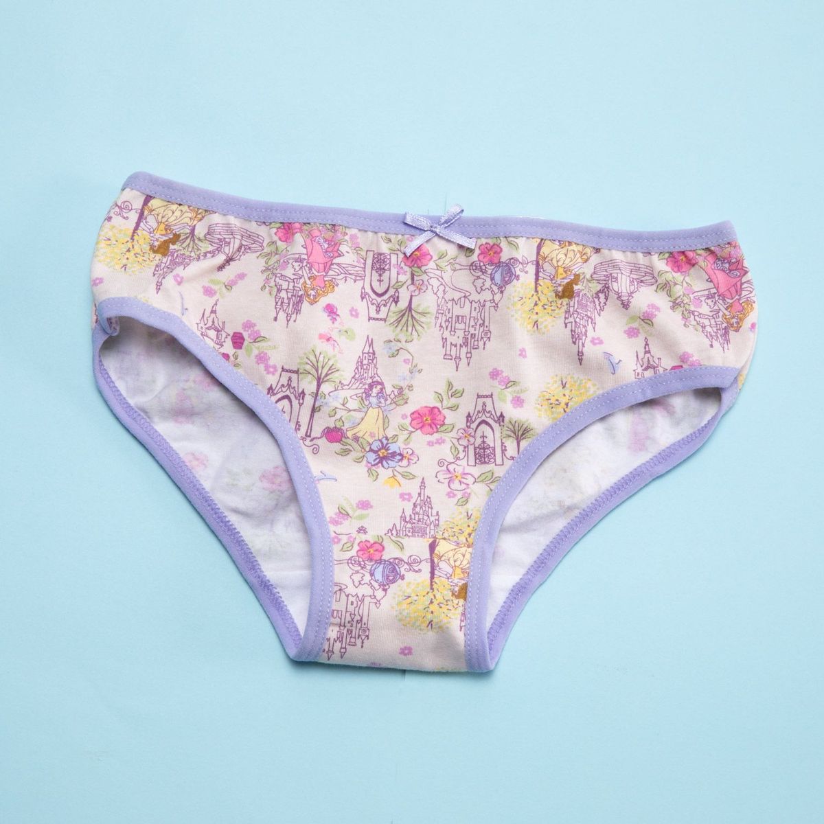 PRINCESS - Calzones Niña Pack de 3 Unidades Algodón Princess