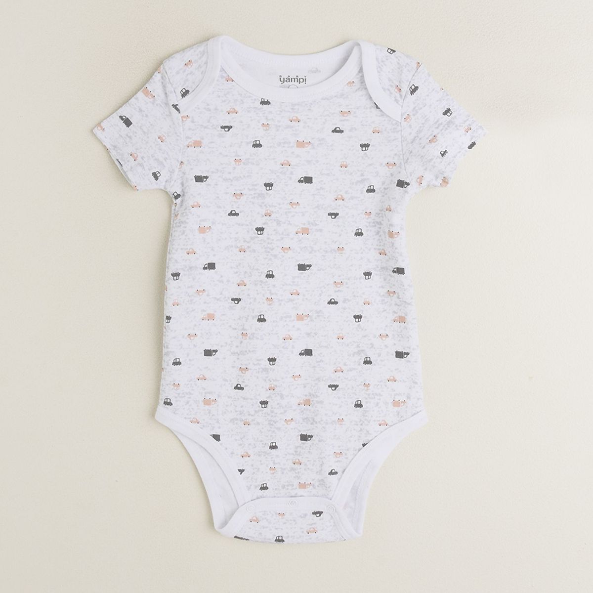 YAMP - Body Manga Corta Pack x2 Algodón Bebé niño Yamp