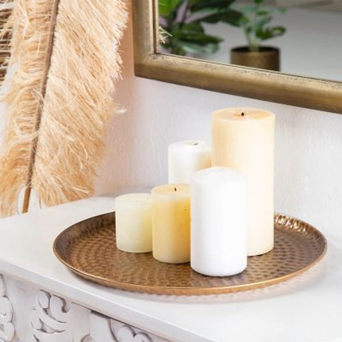 ROBERTA ALLEN - Centro Hammered Plato 40.5x2.5