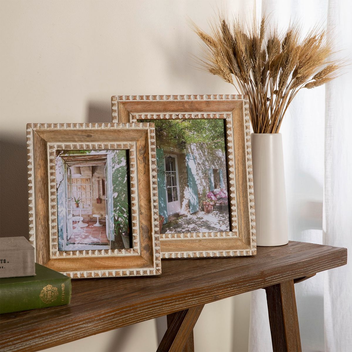 CASA CANTABRIA - Marco De Fotos de Madera Tallada 20x25Cm