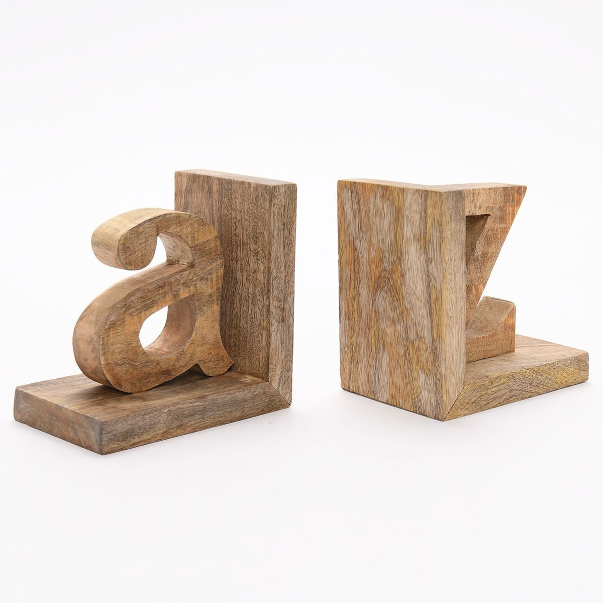 BASEMENT HOME - Portalibro de Madera 30x10x15