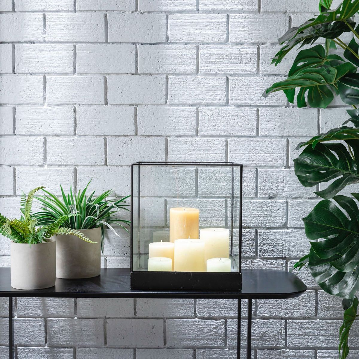 BASEMENT HOME - Farol Caja Metal 35cm