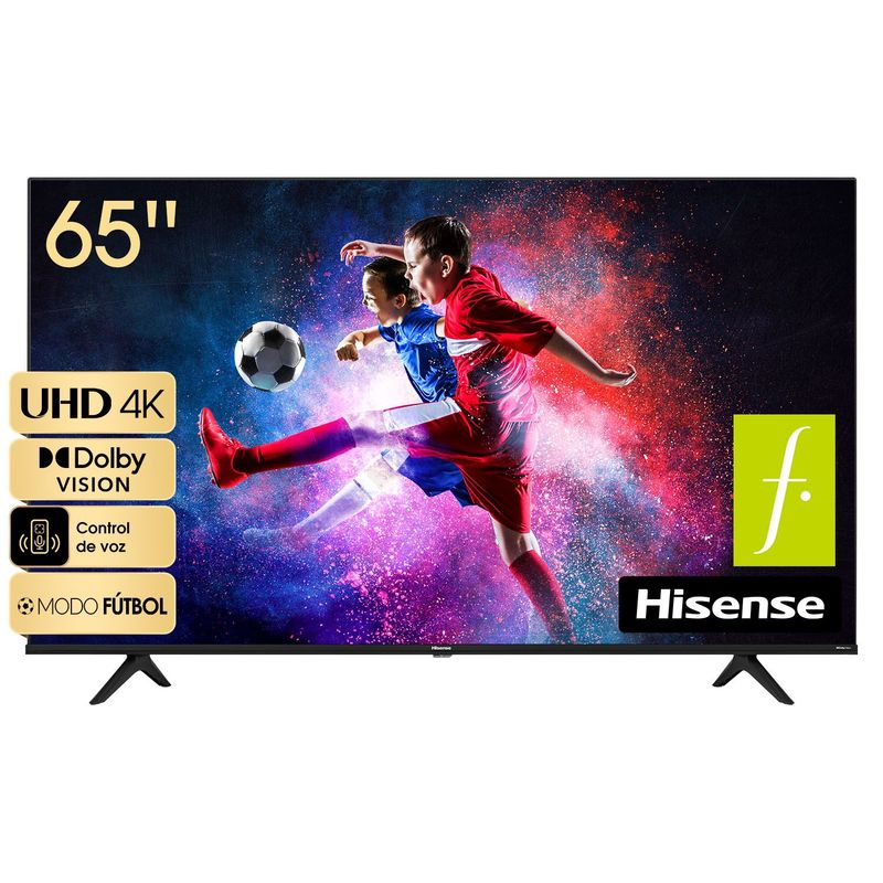 HISENSE - Smart TV UHD 4K 65'' Vidaa Dolby Vision 65A6H Hisense