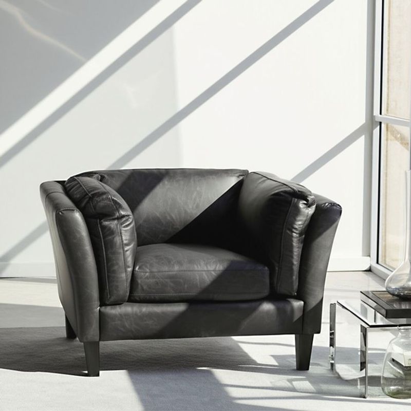 BASEMENT HOME - Sofá Borg 1 Cuerpo de Cuero