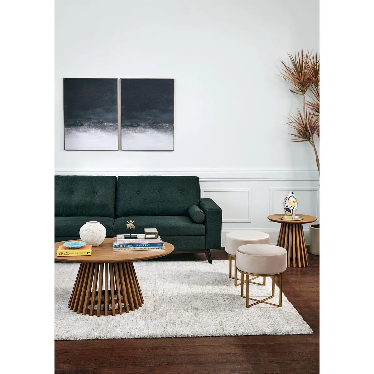 BASEMENT HOME - Mesa De Centro Adrick De Madera