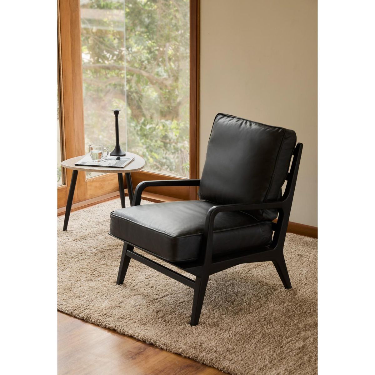 BASEMENT HOME - Butaca Enna 1 Cuerpo Cuero