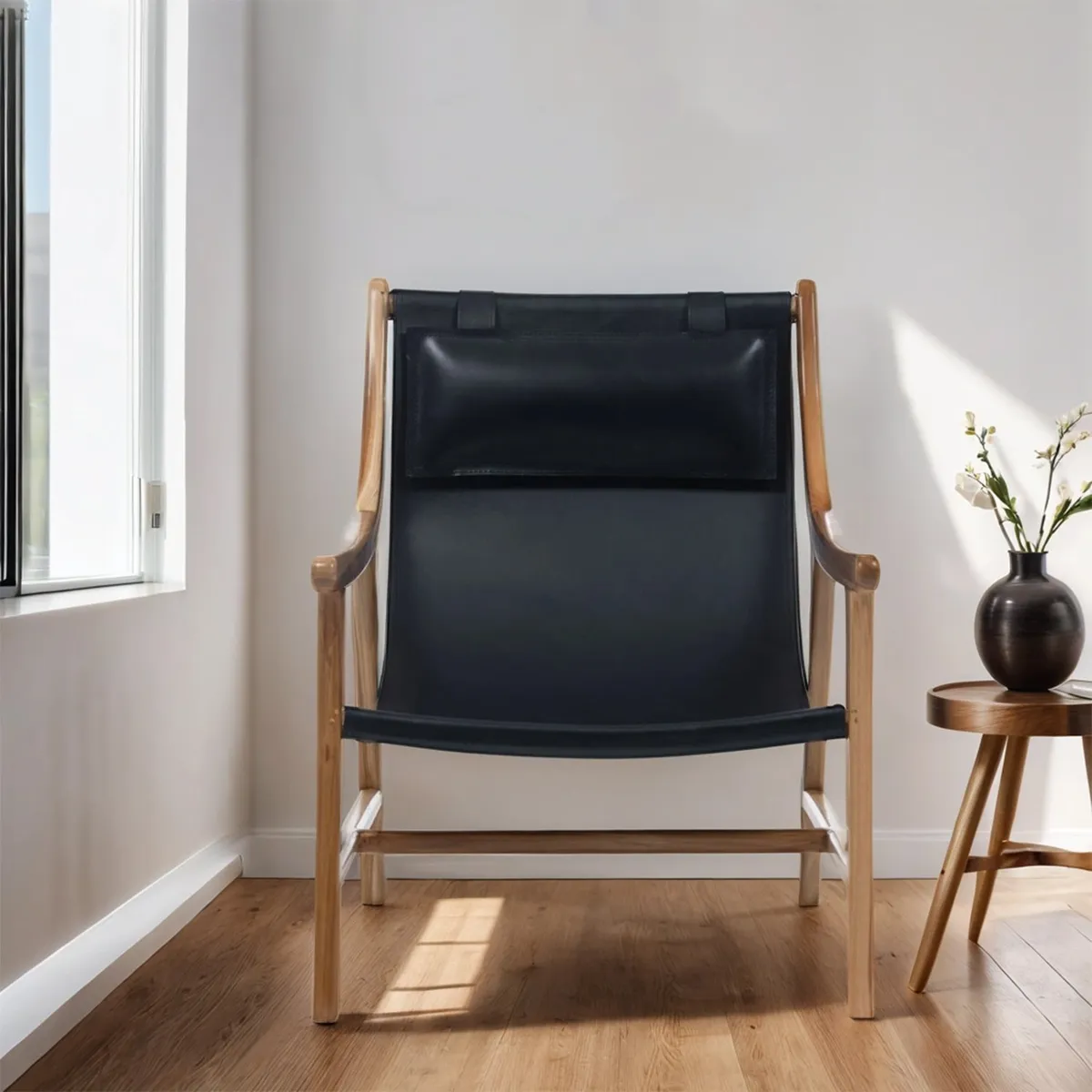 BASEMENT HOME - Butaca New Safari De Cuero 1 Cuerpo