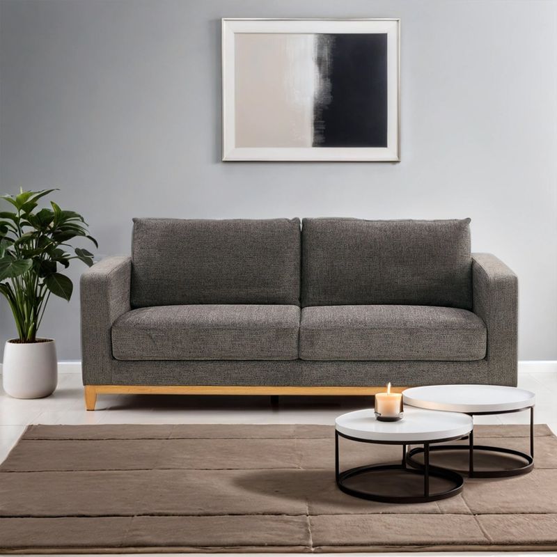 BASEMENT HOME - Sofá Gatsby 3 Cuerpos Tela