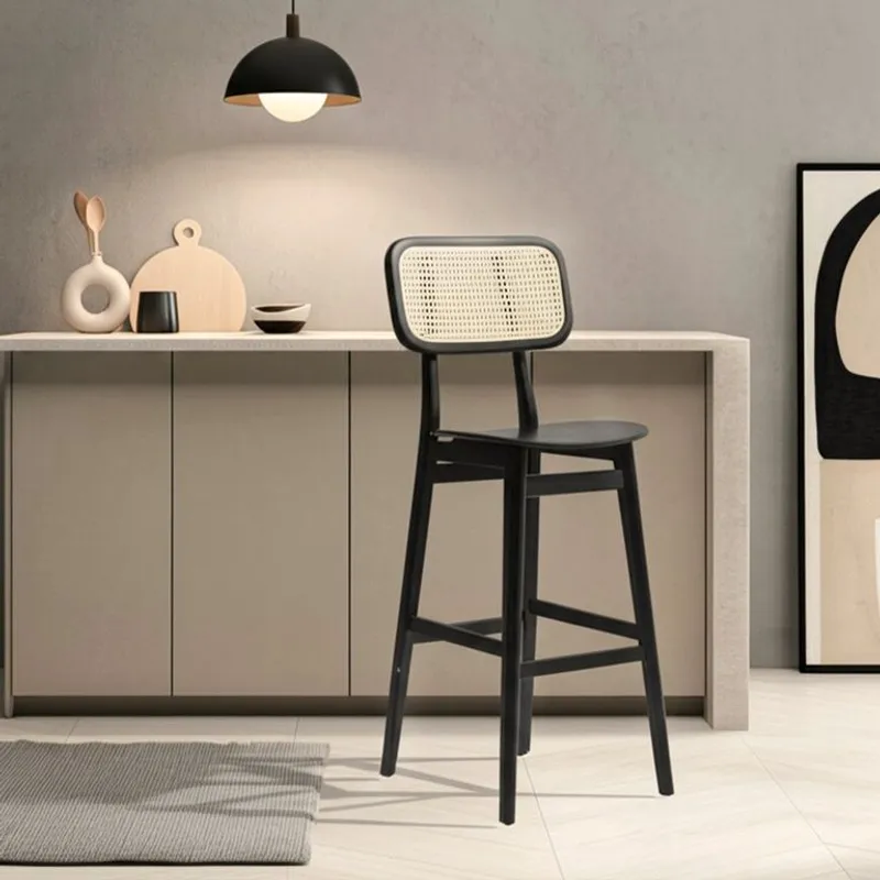 BASEMENT HOME - Banco de Bar Iñaki con Respaldar