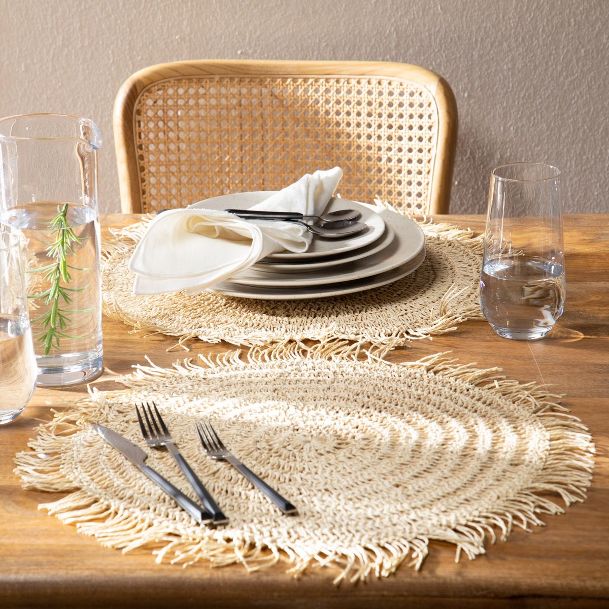 BASEMENT HOME - Individuales set x2 Flecos