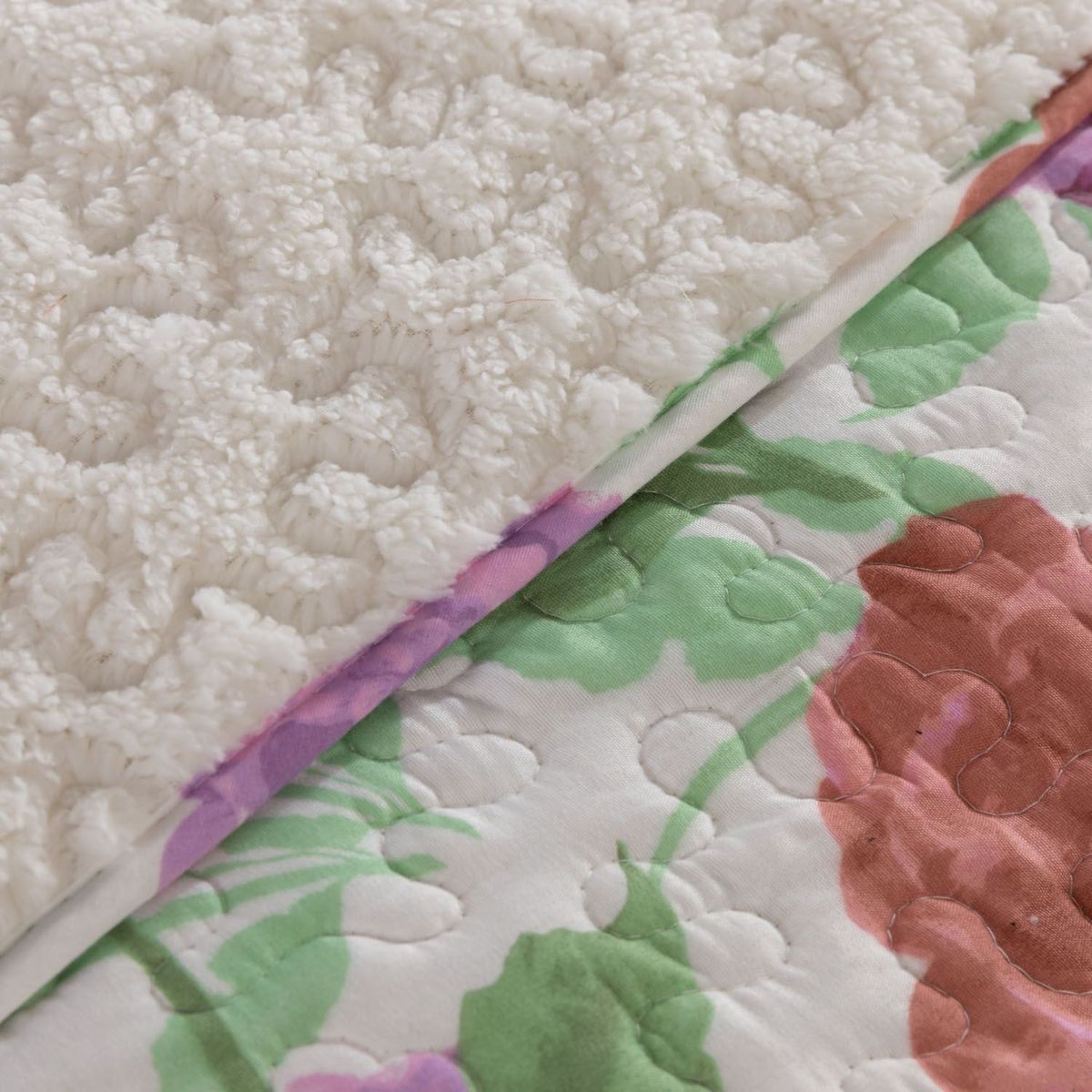 ROBERTA ALLEN - Cubrecama Viña con Sherpa Roberta Allen