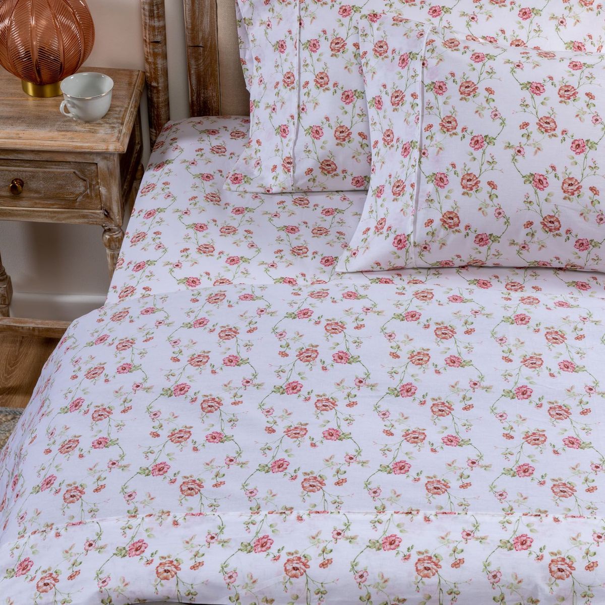 ROBERTA ALLEN - Juego de Sábanas 100% Algodón 180 Hilos Roberta Allen