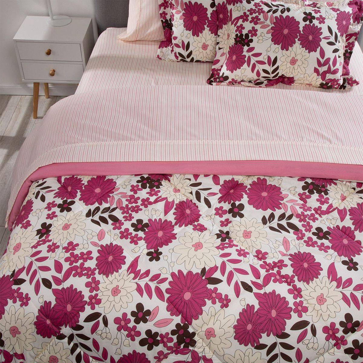 AMBIENTA - Edredón + Juego de Sábanas Fini Ambienta