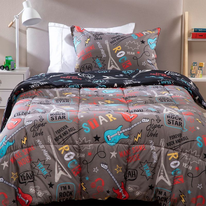 MICA KIDS - Edredón Infantil Rockero Mica Kids