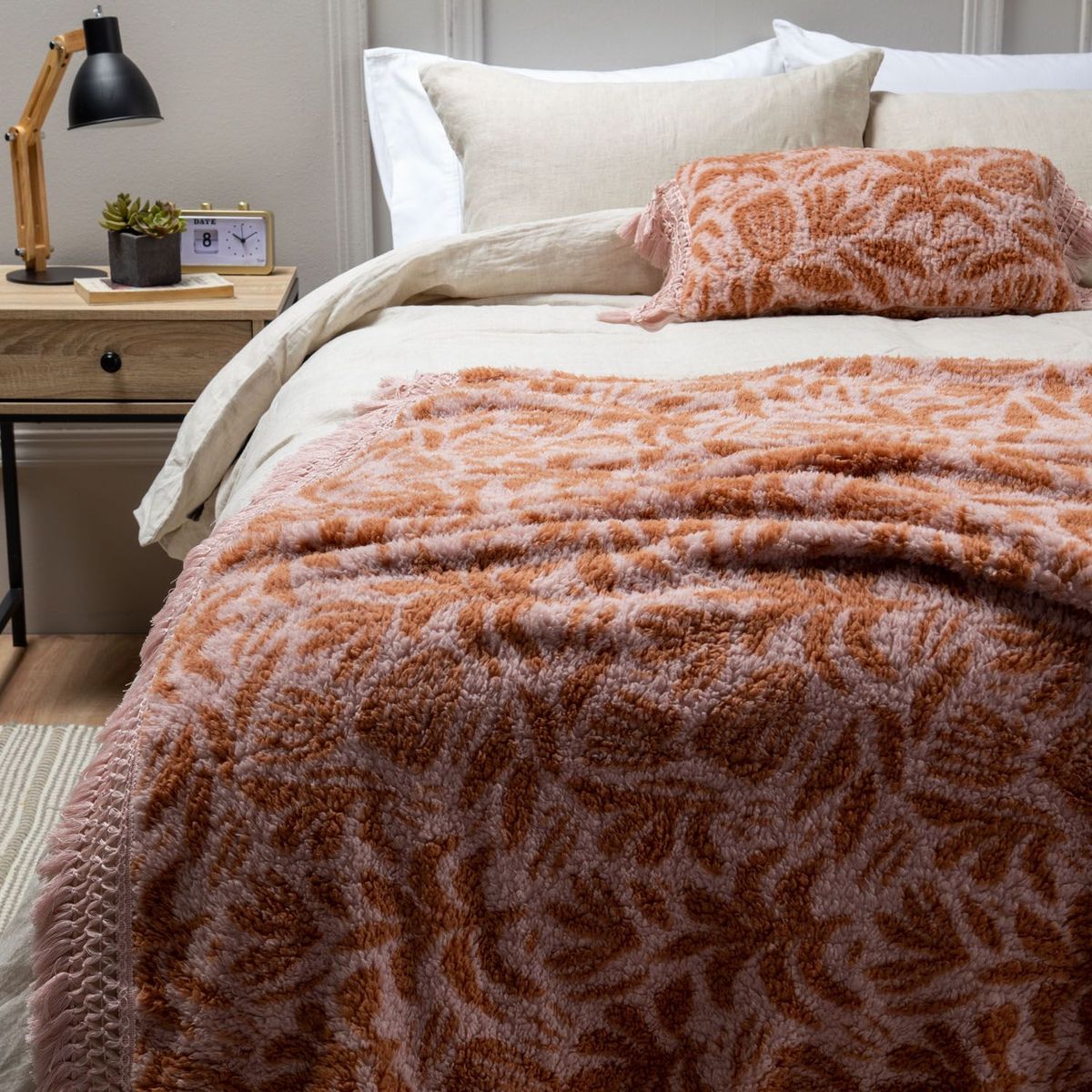 MICA - Manta Flecos Con Sherpa Mica