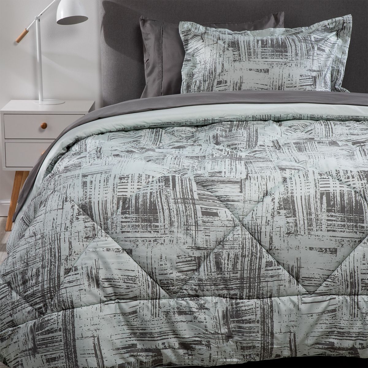 AMBIENTA - Edredón + Juego de Sábanas Darko Ambienta