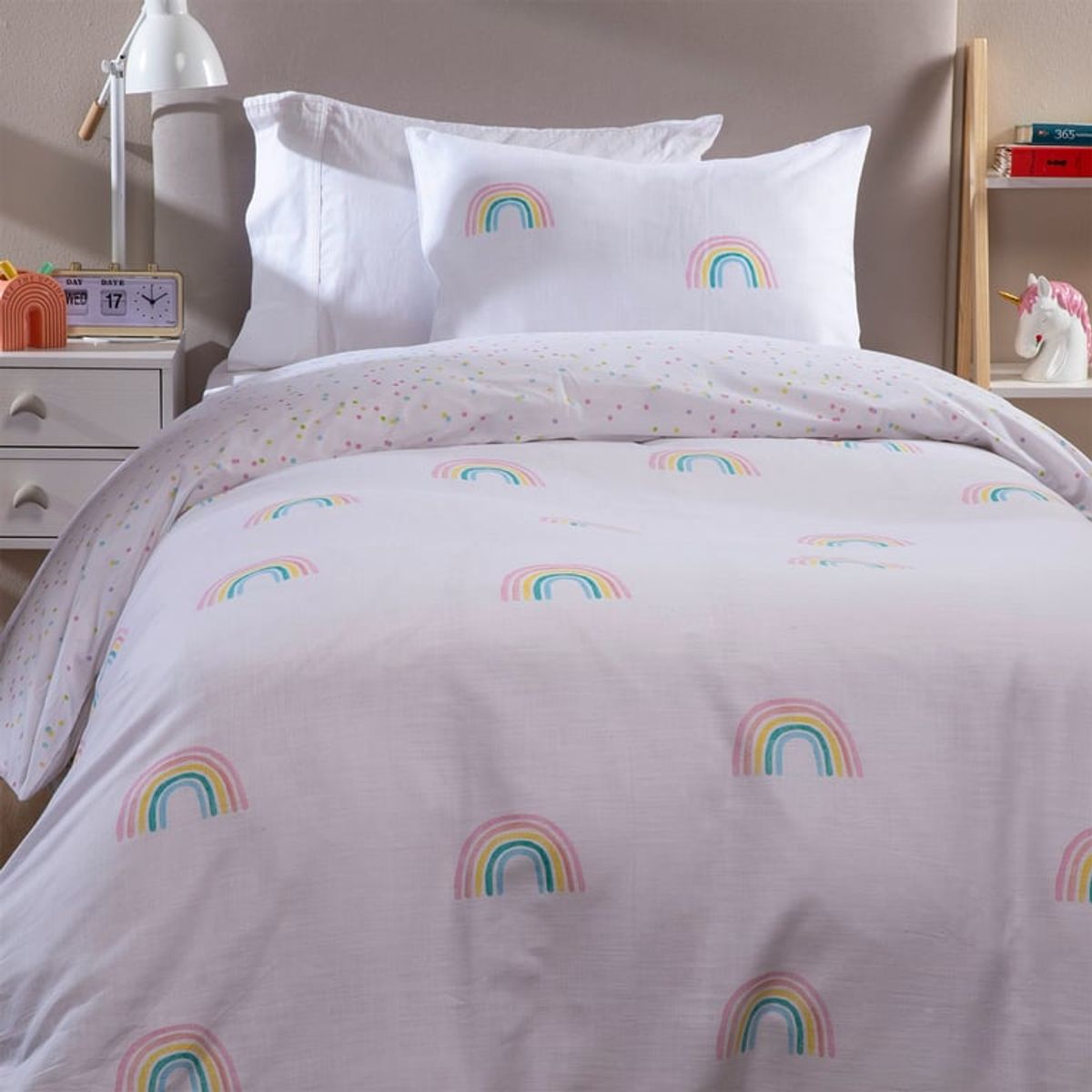 MICA KIDS - Funda Plumón Arcoiris Mica Kids