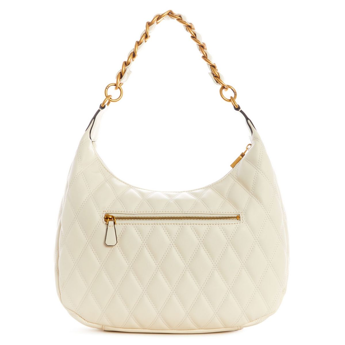 GUESS - Carteras Mujer Guess Triana Hobo Ivory