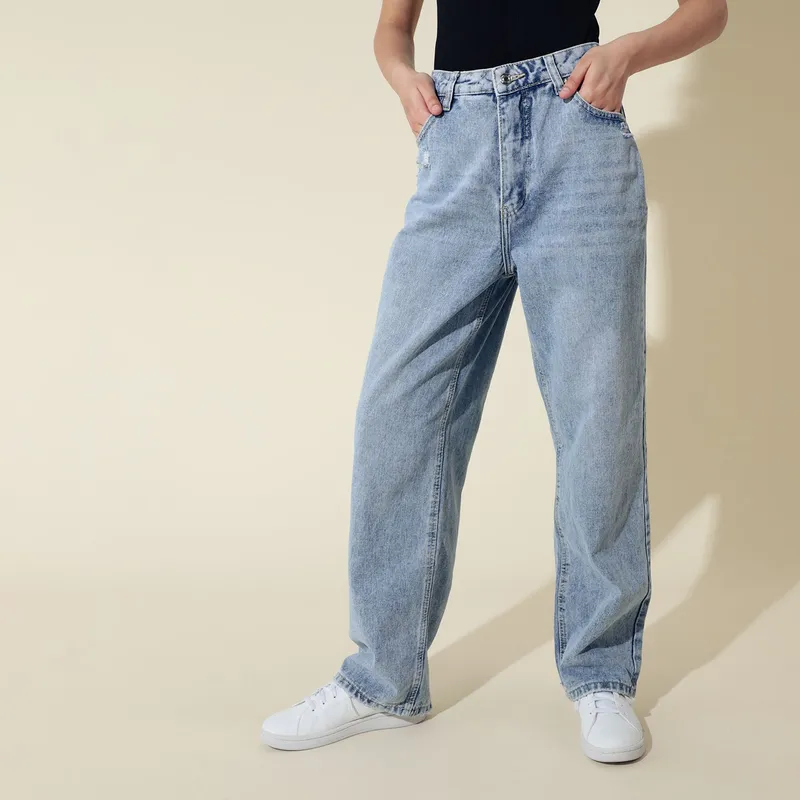 SYBILLA - Jean Baggy Mujer Sybilla 