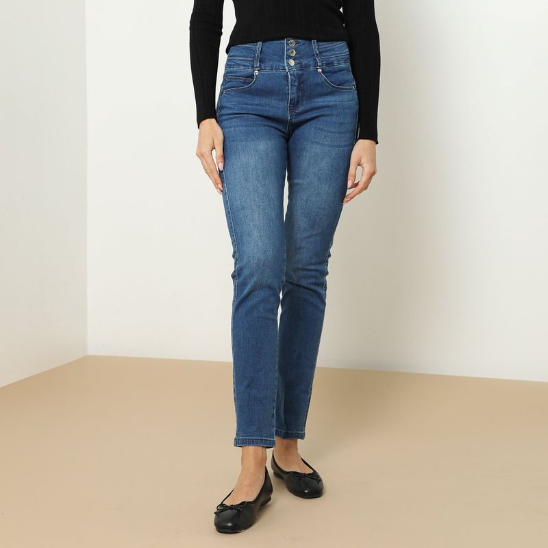 ELLE - Jean Algodón Mujer Elle