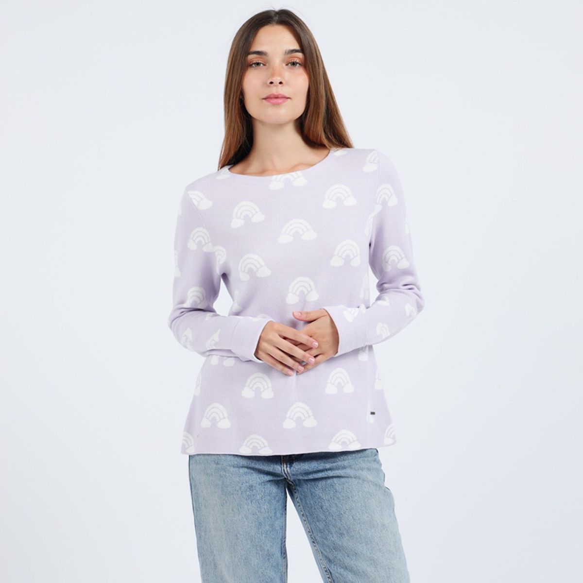 AMERICAN ABBEY - Chompa Gruesa Mujer American Abbey