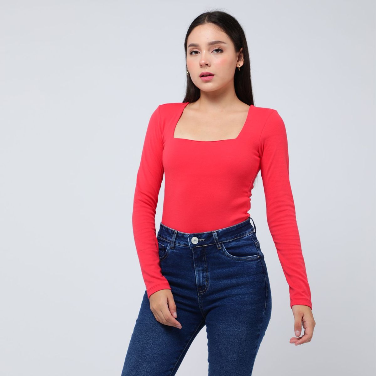 DENIMLAB - Body Manga Larga Mujer Denimlab