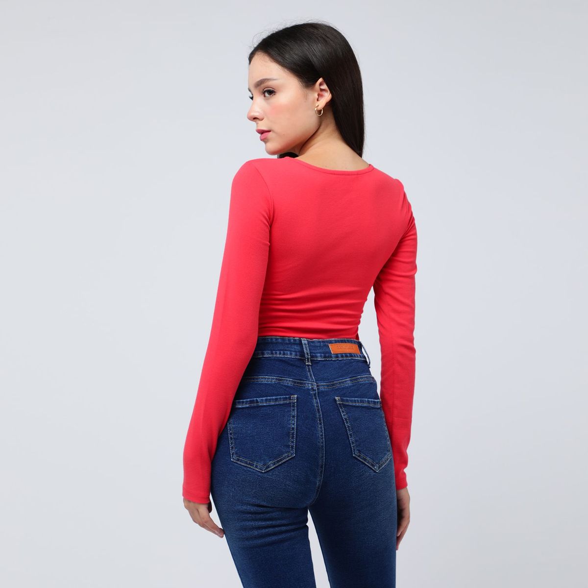 DENIMLAB - Body Manga Larga Mujer Denimlab