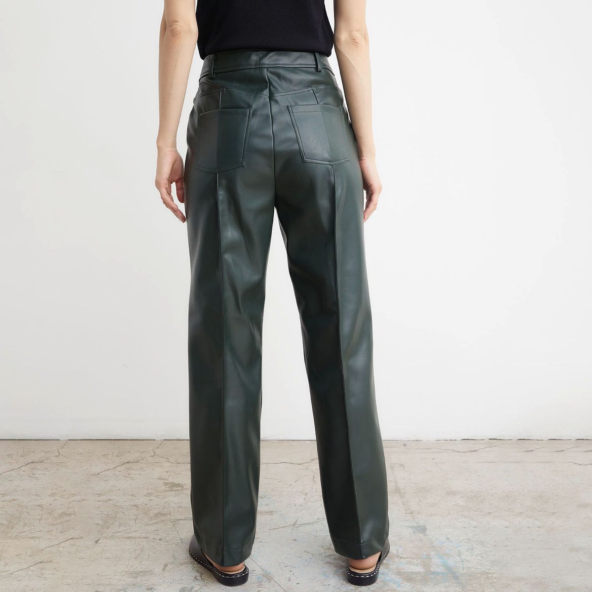 BASEMENT - Pantalón Straight Mujer Basement