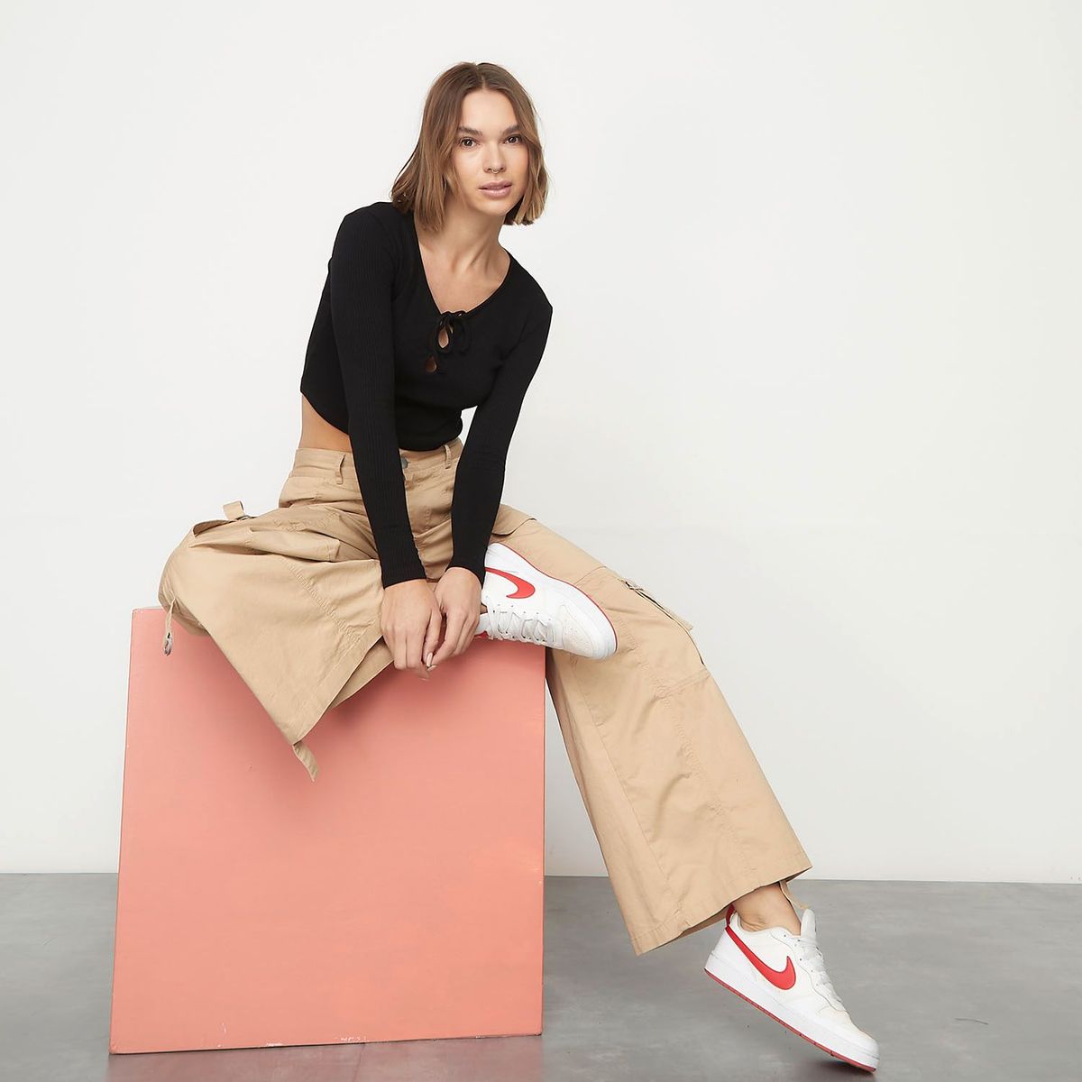 SYBILLA - Polo Manga Larga Mujer Sybilla