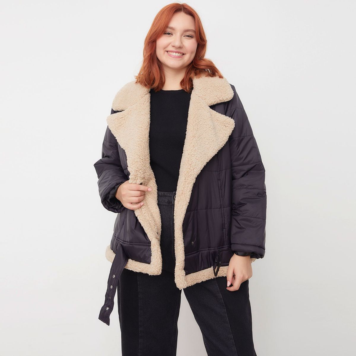 SYBILLA - Casaca Con Chiporro Mujer Sybilla