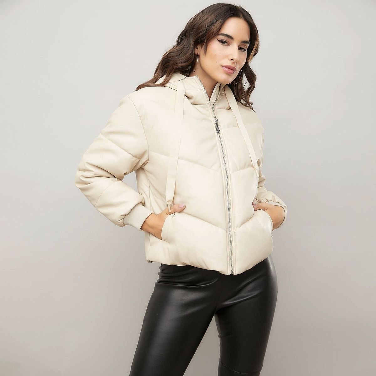 MOSSIMO - Casaca Puffer Mujer Mossimo