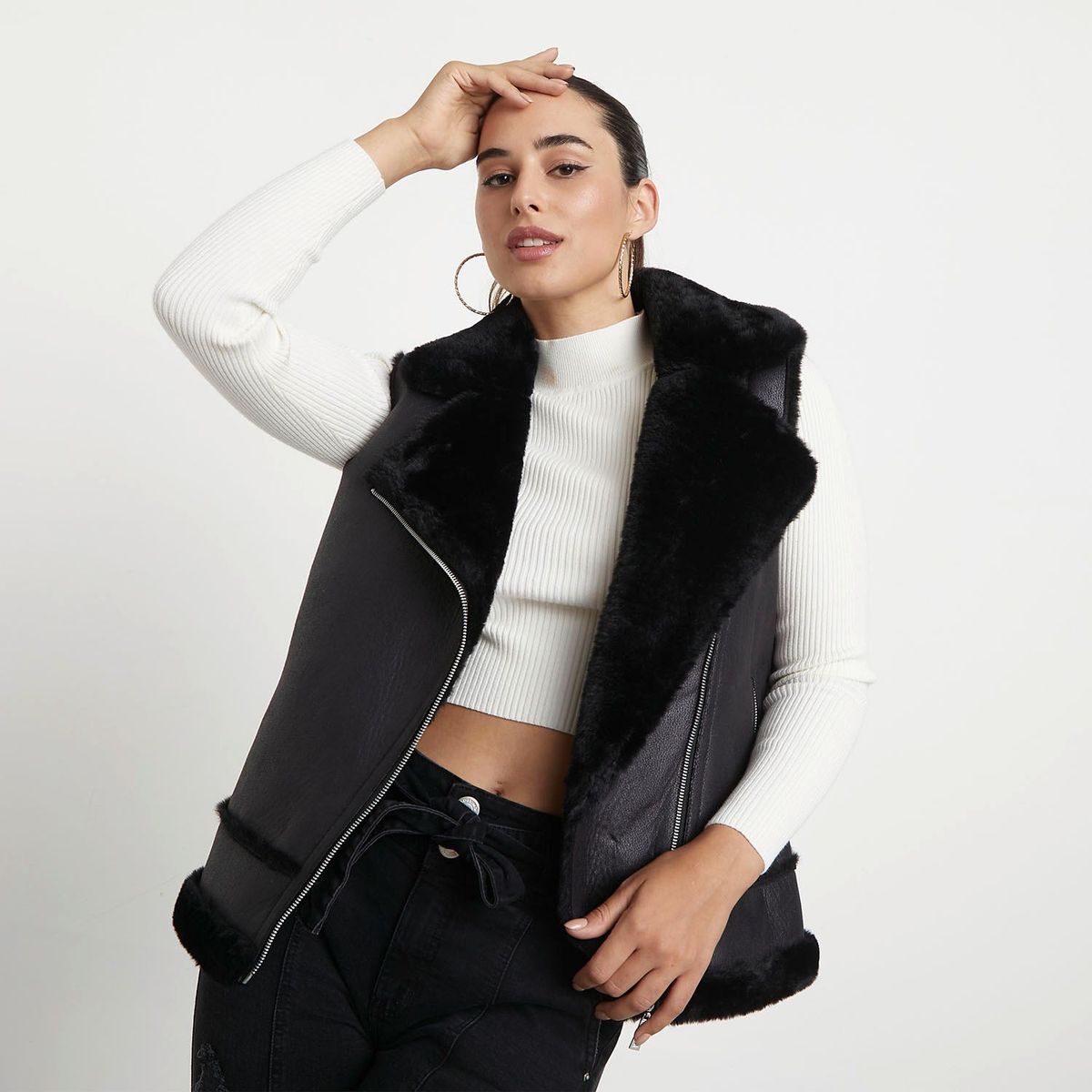 MOSSIMO - Chaleco Mujer Mossimo