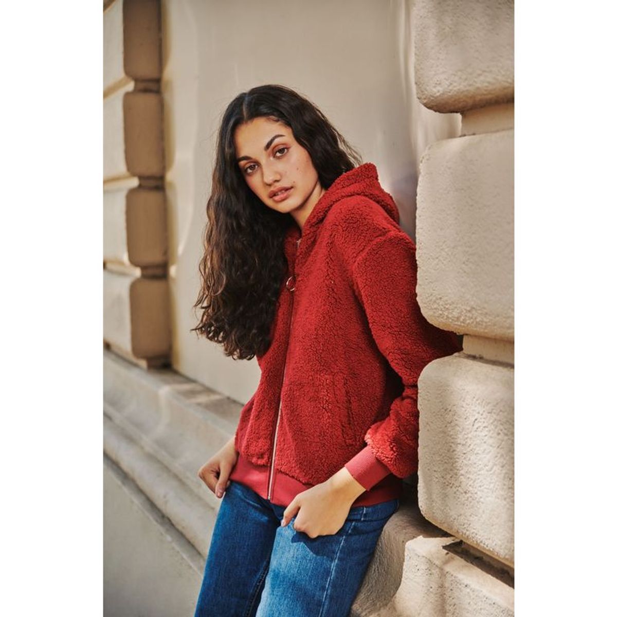 SYBILLA - Polera Hoodie Mujer Sybilla