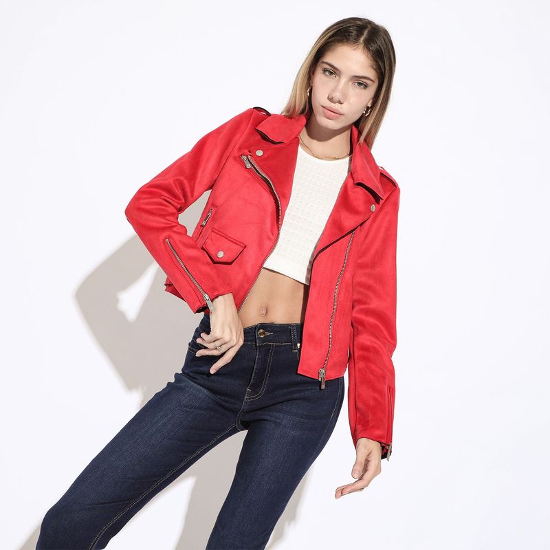 DENIMLAB - Casaca Biker Mujer Denimlab