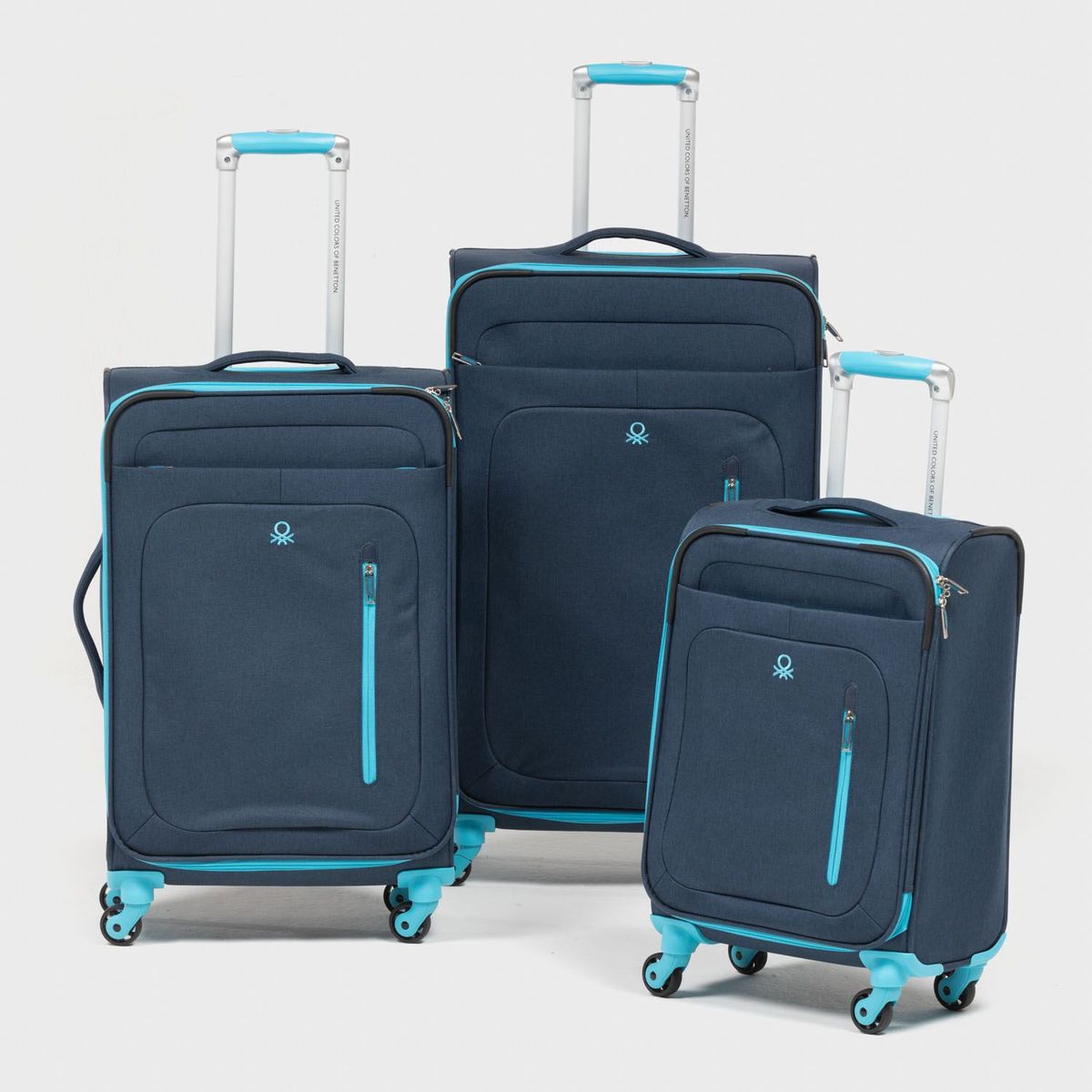 BENETTON - Set de Maletas Trio